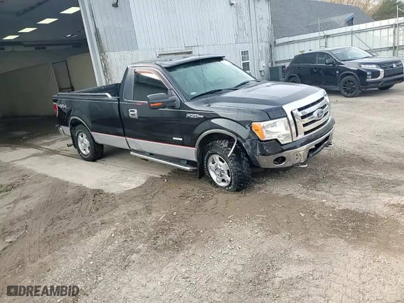 2012 Ford F-150 XL with VIN 1FTNF1ET3CKD20029, listed as a Copart auction lot 77980844 with 157,653 mi miles and Clean Title. Bid and sale history available at carsss.com. Image 13.