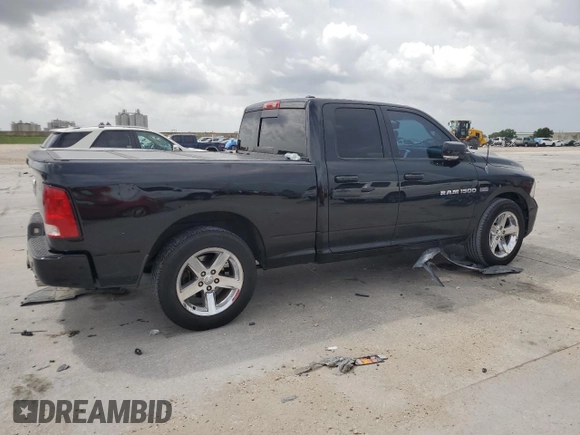 2012 Ram 1500 Sport with VIN 1C6RD6HT8CS306389, listed as a Copart auction lot 60172195 with 427,651 mi miles and Salvage title. Bid and sale history available at DreamBid. Image 3.