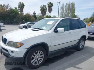 2005 BMW X5 3.0i with VIN 5UXFA135X5LY01429, listed as a IAAI auction lot 42045899 with 158,533 mi miles. Bid and sale history available at carsss.com. Image 6.