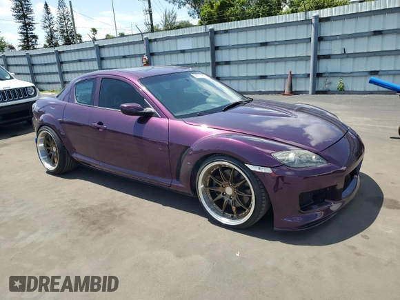 2004 Mazda RX-8 z VIN JM1FE173640126130, wystawiony jako Copart lot #58770285 z przebiegiem 107 934 mil mil oraz Czysty tytuł • Clean title. Historia ofert i sprzedaży dostępna na DreamBid. Obrazek 4.