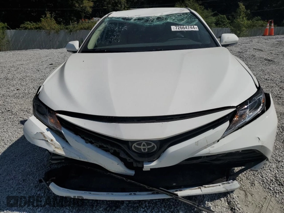2020 Toyota Camry LE with VIN 4T1L11AK6LU900443, listed as a Copart auction lot 72664744 with 106,317 mi miles and Salvage Title. Bid and sale history available at DreamBid. Image 5.