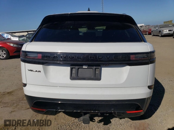 2024 Land Rover Range Rover Velar S with VIN SALYJ2EX8RA384174, listed as a Copart auction lot 64981834 with 2,567 mi miles and Non Repairable. Bid and sale history available at DreamBid. Image 6.