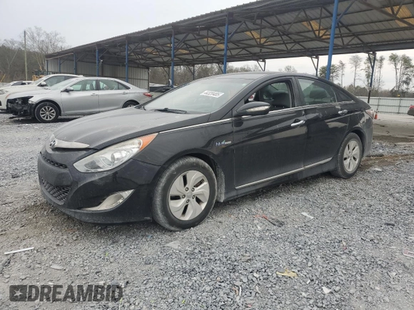 2013 Hyundai Sonata with VIN KMHEC4A47DA086716, listed as a Copart auction lot 44320485 with 125,558 mi miles and Salvage Title. Bid and sale history available at carsss.com. Image 1.