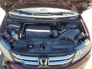 2017 Honda Odyssey EX-L with VIN 5FNRL5H66HB006354, listed as a Copart auction lot 49682455 with 250,935 mi miles and Salvage Title. Bid and sale history available at DreamBid. Image 14.