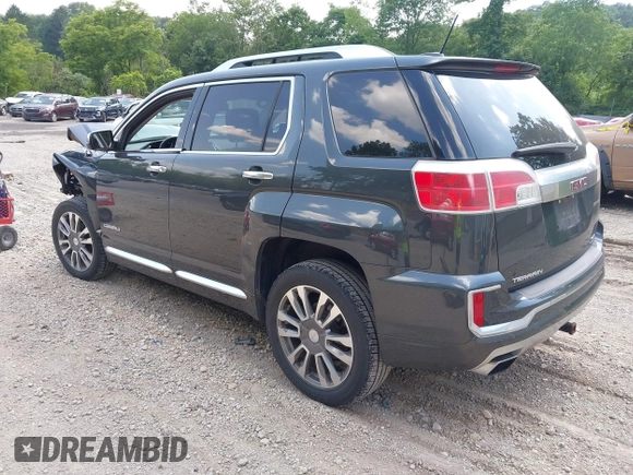 2017 GMC Terrain Denali with VIN 2GKFLVE37H6134237, listed as a IAAI auction lot 42569287 with 57,929 mi miles and . Bid and sale history available at DreamBid. Image 3.