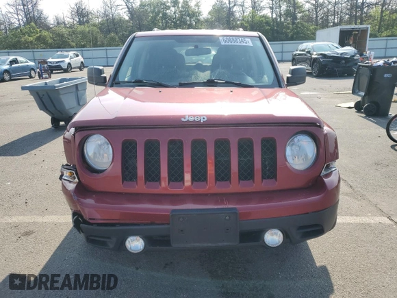 2014 Jeep Patriot Sport with VIN 1C4NJPBA7ED812056, listed as a Copart auction lot 60888345 with 113,243 mi miles and Salvage title. Bid and sale history available at DreamBid. Image 5.