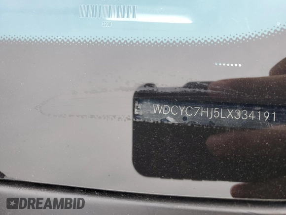 2020 Mercedes-Benz G 63 AMG with VIN WDCYC7HJ5LX334191, listed as a Copart auction lot 42028014 with 46,103 mi miles and Salvage Title. Bid and sale history available at DreamBid. Image 14.