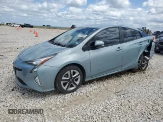 2017 Toyota Prius Two with VIN JTDKARFU5H3536196, listed as a Copart auction lot 53758985 with 116,757 mi miles and Salvage Title. Bid and sale history available at DreamBid. Image 1.