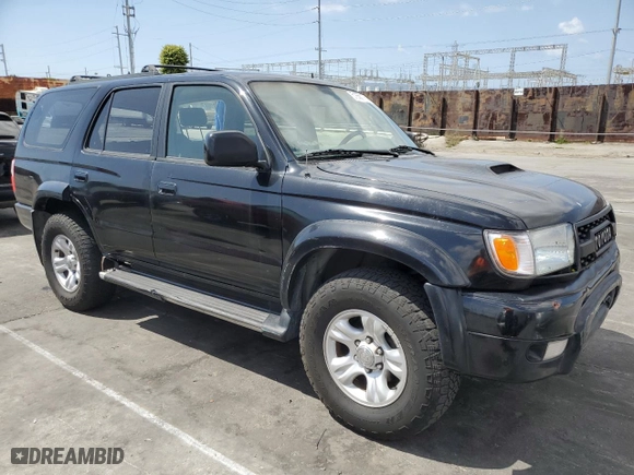 2001 Toyota 4Runner SR5 with VIN JT3GN86R710202781, listed as a Copart auction lot 51650175 with 289,041 mi miles and Salvage Title. Bid and sale history available at carsss.com. Image 4.