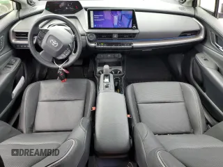 2024 Toyota Prius LE with VIN JTDADABU4R3011917, listed as a Copart auction lot 61184665 with 6,612 mi miles and Salvage title. Bid and sale history available at DreamBid. Image 8.