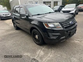 2016 Ford Utility Police Interceptor with VIN 1FM5K8ARXGGC67428, listed as a Copart auction lot 73334954 with 173,361 mi miles and Clean Title. Bid and sale history available at carsss.com. Image 1.