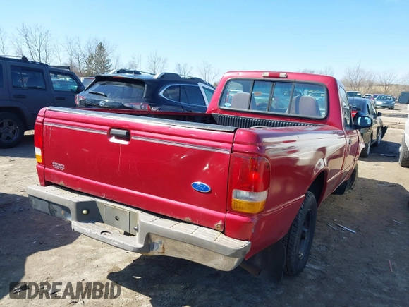 1994 Ford Ranger Splash with VIN 1FTCR10A3RPB91970, listed as a IAAI auction lot 41812473 with 89,729 mi miles. Bid and sale history available at carsss.com. Image 4.
