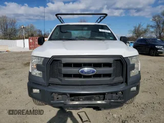 2015 Ford F-150 XL with VIN 1FTEX1CF8FKD38024, listed as a Copart auction lot 50732175 with 217,893 mi miles and Salvage Title. Bid and sale history available at carsss.com. Image 5.