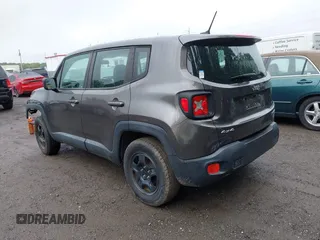 2017 Jeep Renegade Sport with VIN ZACCJBAB1HPG08122, listed as a IAAI auction lot 42314090 with 113,500 mi miles and . Bid and sale history available at DreamBid. Image 3.