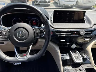 2023 Acura MDX with VIN 5J8YE1H33PL035098, listed as a Copart auction lot 62878405 with 6,638 mi miles and Clean title. Bid and sale history available at DreamBid. Image 6.