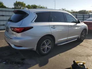 2019 Infiniti QX60 Luxe z VIN 5N1DL0MN2KC500690, wystawiony jako Copart lot #56968985 z przebiegiem 69 870 mil mil oraz Szkoda całkowita • Salvage title. Historia ofert i sprzedaży dostępna na DreamBid. Obrazek 3.