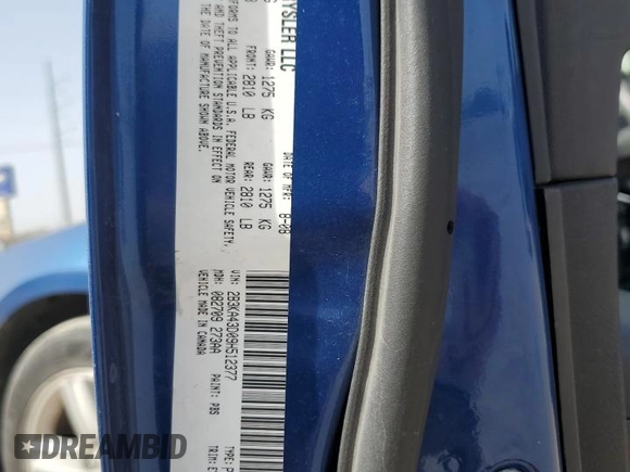 2009 Dodge Charger SE z VIN 2B3KA43D09H512377, wystawiony jako Copart lot #46854745 z przebiegiem 169 700 mil mil oraz Szkoda całkowita • Salvage title. Historia ofert i sprzedaży dostępna na DreamBid. Obrazek 12.