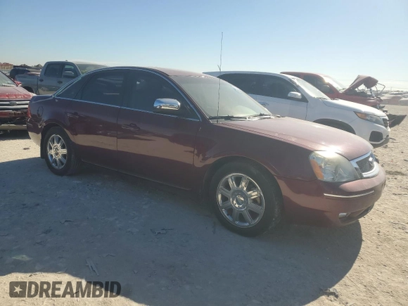 2007 Ford Five Hundred Limited with VIN 1FAHP25107G150712, listed as a Copart auction lot 82092544 with 202,034 mi miles and Salvage Title. Bid and sale history available at carsss.com. Image 4.
