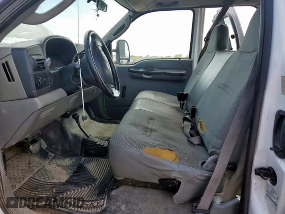 2006 Ford F-250 XL with VIN 1FTSX21P46EC69707, listed as a Copart auction lot 60047965 with Not provided miles and Salvage title. Bid and sale history available at DreamBid. Image 7.