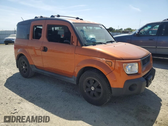 2006 Honda Element EX-P with VIN 5J6YH28706L014099, listed as a Copart auction lot 54238735 with 198,778 mi miles and Salvage Title. Bid and sale history available at DreamBid. Image 4.