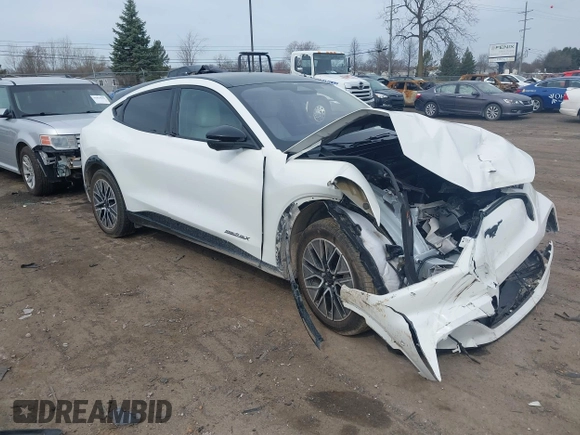 2024 Ford Mustang Mach-E Premium with VIN 3FMTK3SUXRMA26877, listed as a IAAI auction lot 41823734 with 2,738 mi miles and . Bid and sale history available at DreamBid. Image 1.