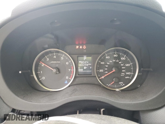 2016 Subaru Crosstrek Premium с VIN JF2GPABC1G8301283, выставлен на аукционе Copart как лот 56451655 с пробегом 83 299 миль миль и Списание • Salvage title. История ставок и продаж доступна на DreamBid. Изображение 9.