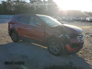 2014 Hyundai Santa Fe z VIN 5XYZUDLB1EG220961, wystawiony jako Copart lot #49885335 z przebiegiem 108 097 mil mil oraz Szkoda całkowita • Salvage title. Historia ofert i sprzedaży dostępna na DreamBid. Obrazek 4.