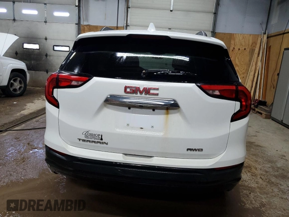 2018 GMC Terrain SLE with VIN 3GKALTEV0JL254334, listed as a Copart auction lot 52627915 with 96,282 mi miles and Clean Title. Bid and sale history available at carsss.com. Image 6.
