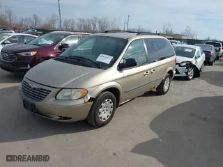 2002 Chrysler Voyager LX with VIN 1C8GJ45382B510897, listed as a IAAI auction lot 41829447 with 1 mi miles. Bid and sale history available at carsss.com. Image 2.