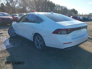 2024 Honda Accord EX with VIN 1HGCY1F38RA003587, listed as a IAAI auction lot 41742199 with 25,754 mi miles and . Bid and sale history available at DreamBid. Image 3.