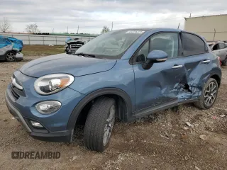2018 FIAT 500X Urbana Edition with VIN ZFBCFXCB8JP653463, listed as a Copart auction lot 41376325 with 57,418 mi miles and Salvage Title. Bid and sale history available at carsss.com. Image 1.