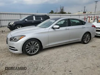 2015 Hyundai Genesis 3.8L with VIN KMHGN4JE8FU094076, listed as a Copart auction lot 70965694 with 90,767 mi miles and Clean Title. Bid and sale history available at carsss.com. Image 1.