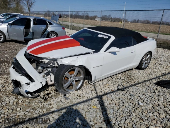 2012 Chevrolet Camaro 2LT с VIN 2G1FC3D39C9207951, выставлен на аукционе Copart как лот 51770775 с пробегом 149 775 миль миль и Списание • Salvage title. История ставок и продаж доступна на DreamBid. Изображение 1.
