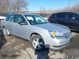 2005 Chevrolet Malibu with VIN 1G1ZS52F25F335113, listed as a IAAI auction lot 41637480 with 1 mi miles. Bid and sale history available at carsss.com. Image 1.