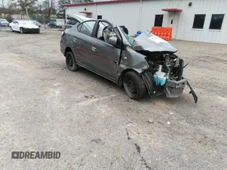2022 Mitsubishi Mirage ES with VIN ML32FUFJ1NHF06157, listed as a IAAI auction lot 41184217 with Not provided miles and . Bid and sale history available at DreamBid. Image 1.
