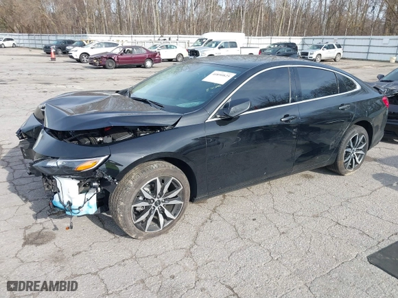 2024 Chevrolet Malibu RS with VIN 1G1ZG5ST9RF249679, listed as a IAAI auction lot 40890825 with 4,375 mi miles. Bid and sale history available at carsss.com. Image 2.