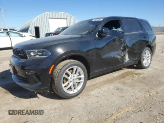 2021 Dodge Durango GT with VIN 1C4RDJDG8MC804544, listed as a Copart auction lot 74879463 with 22,025 mi miles and Salvage title. Bid and sale history available at DreamBid. Image 1.