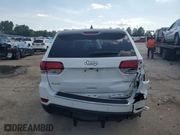 2021 Jeep Grand Cherokee Limited with VIN 1C4RJFBG4MC589446, listed as a Copart auction lot 64319375 with 47,629 mi miles and Salvage title. Bid and sale history available at DreamBid. Image 6.