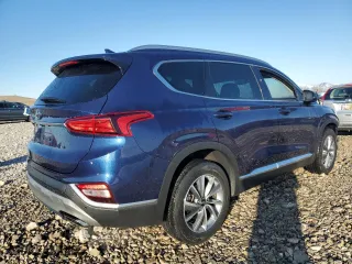 2019 Hyundai Santa Fe SEL with VIN 5NMS33AD1KH111274, listed as a Copart auction lot 44446505 with 33,393 mi miles and Salvage Title. Bid and sale history available at carsss.com. Image 3.