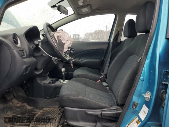 2016 Nissan Note S with VIN 3N1CE2CPXGL353199, listed as a Copart auction lot 54690375 with 134,612 mi miles and Salvage Title. Bid and sale history available at DreamBid. Image 7.