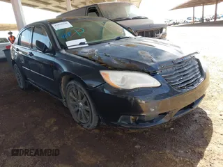2013 Chrysler 200 Touring with VIN 1C3CCBBB1DN666019, listed as a IAAI auction lot 42058848 with Not Provided miles and . Bid and sale history available at carsss.com. Image 1.