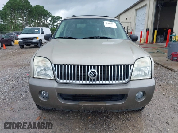 2004 Mercury Mountaineer Convenience with VIN 4M2ZU86KX4UJ13689, listed as a IAAI auction lot 42525764 with 230,991 mi miles and . Bid and sale history available at DreamBid. Image 6.