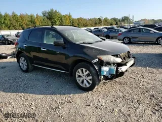 2014 Nissan Murano SV with VIN JN8AZ1MW1EW501079, listed as a Copart auction lot 76909964 with 105,274 mi miles and Salvage Title. Bid and sale history available at carsss.com. Image 11.