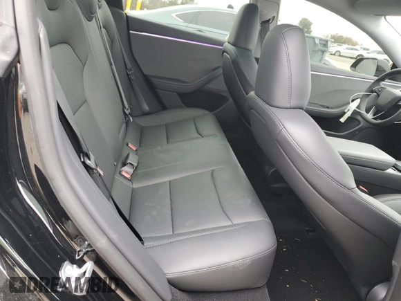 2025 Tesla Model 3 Long Range with VIN 5YJ3E1EA0SF890851, listed as a Copart auction lot 88960465 with 755 mi miles and Salvage Title. Bid and sale history available at DreamBid. Image 10.