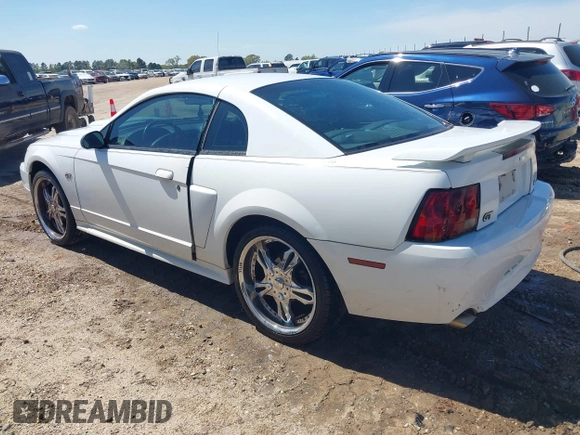 2002 Ford Mustang GT Deluxe with VIN 1FAFP42X22F128673, listed as a IAAI auction lot 41897080 with 137,379 mi miles. Bid and sale history available at carsss.com. Image 3.