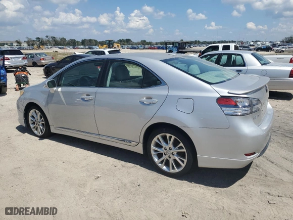 2010 Lexus HS 250h with VIN JTHBB1BA3A2013814, listed as a Copart auction lot 72218104 with 191,159 mi miles and Clean Title. Bid and sale history available at carsss.com. Image 2.