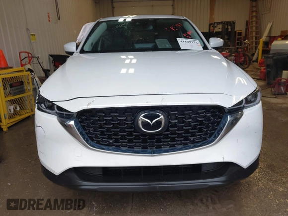 2023 Mazda CX-5 2.5 S Premium Plus Package with VIN JM3KFBEM5P0258952, listed as a IAAI auction lot 41509174 with 24,712 mi miles. Bid and sale history available at carsss.com. Image 12.