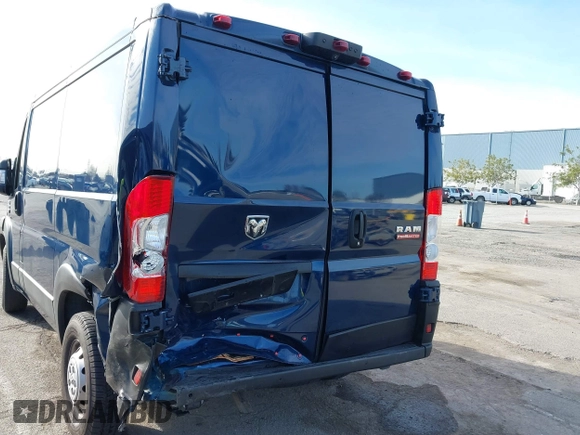 2022 Ram ProMaster Cargo with VIN 3C6LRVNG5NE121179, listed as a IAAI auction lot 41837218 with 35,190 mi miles and . Bid and sale history available at DreamBid. Image 6.