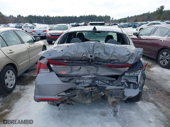 2021 Hyundai Elantra SEL with VIN KMHLN4AG8MU158212, listed as a IAAI auction lot 41665306 with 70,893 mi miles. Bid and sale history available at carsss.com. Image 17.