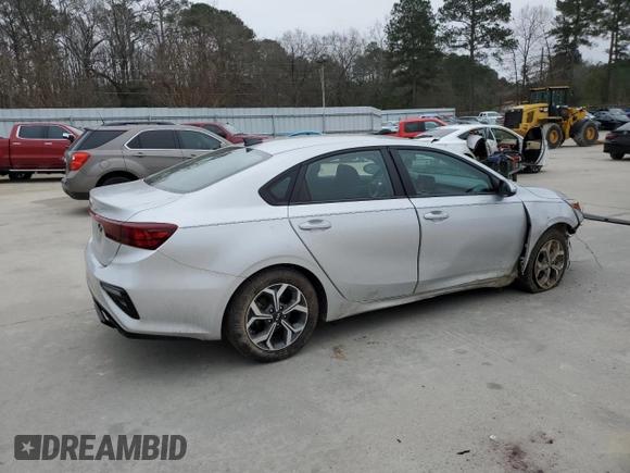 2020 Kia Forte LXS with VIN 3KPF24AD0LE201700, listed as a Copart auction lot 44495815 with 59,605 mi miles and Salvage Title. Bid and sale history available at carsss.com. Image 3.